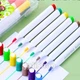 Маркеры акриловые пигментные Water Color Pen 18 шт для рисования с кейсом - изображение 3