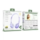 Бездротові накладні навушники ACEFAST H8 active noise cancelling wireless headset Silver - зображення 2