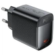 Мережевий зарядний пристрій ACEFAST A112 PD45W GaN single USB-C charger (EU) Black (6974316284055) - зображення 3