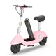 Електросамокат з сидінням OKAI Ceetle PRO EA10C Pink 10', 350(900)W, 25Km/h, 10.4Ah, 55Km, 20%, NFC, App.29kg (EA10C-P) - изображение 7