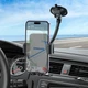 Автотримач для телефона HOCO H38 Cheetah car holder(windshield) Black (6942007617208) - изображение 7