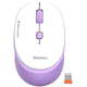 Мишка безпровідна MEETION R571 |2.4G, 1000/1200/1600 DPI, 4кн.| Біло-фіолетовий - зображення 1