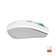 Мышка беспроводная MEETION BTM002 |2.4G/Bluetooth, 1600 DPI, 6кн., RGB| Белый - изображение 5