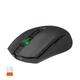 Мышка беспроводная MEETION BTM002 |2.4G/Bluetooth, 1600 DPI, 6кн., RGB| Черный - изображение 7