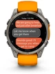 Смарт-часы Garmin fenix 8 47mm AMOLED Sapphire Titanium with a spark Orange and Graphite Silicone Band (010-02904-11) - изображение 7