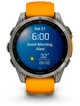Смарт-часы Garmin fenix 8 47mm AMOLED Sapphire Titanium with a spark Orange and Graphite Silicone Band (010-02904-11) - изображение 8