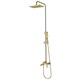Душова колона MIXXUS PREMIUM DALI 009-J BRUSHED GOLD зі змішувачем (Колір матове золото) (MI6766) - изображение 1
