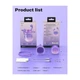 Наушники Acefast T9 grape purple - изображение 3