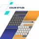 Клавіатура Canyon HKB-W03 Wireless UA Grey (CNS-HKBW03DG) - зображення 7