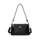 Елегантна компактна жіноча сумка cross-body Liona-380 чорна - изображение 1