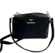 Елегантна компактна жіноча сумка cross-body Liona-380 чорна - изображение 7