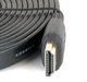Кабель HDMI плоский Slim 20 м HDMI -> HDMI 1.4 2К FULL HD 1080P короткий Черный - изображение 10