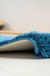Набор ковриков для ванной SOFTMICRO Vonaldi (2 шт.) 60×100 см + 60×50 см - Синий - изображение 2