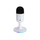 Игровой микрофон MARVO MIC-06 проводной с RGB подсветкой для пк ноутбука компьютера USB, AUX Белый - изображение 1