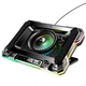 Кулер для ноутбука HOCO DH20, Monnlight RGB notebook cooling holder, 10RGB Mode, 7 level, 2USB, black - изображение 2