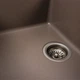 Мойка для кухни Platinum с корпусом из гранита на две чаши с сушкой 7850W TOSKANA матовая Дюна - изображение 2
