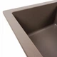 Мойка для кухни Platinum с корпусом из гранита на две чаши с сушкой 7850W TOSKANA матовая Дюна - изображение 4