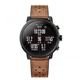 Кожаный ремешок 22мм для Amazfit GTR 2 Pace Stratos / Huawei Watch GT 2 / Samsung Gear S3 с отверстиями - Коричневый (2443P) - изображение 4