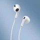 Проводные наушники с микрофоном Baseus Encok C17 Type-C Lateral in-ear Wired Earphone (NGCR010002) White - изображение 2