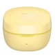 Беспроводные Bluetooth наушники Baseus WM01 BT5.0, 5 Hours, 40mAh/300mAh (NGTW240011) Yellow - изображение 3