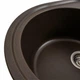 Миття для кухні з сушінням Platinum з корпусом з граніту 6250 SOUL матова Темна скеля - зображення 4