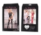 Комбінезон прозорий Star Night Foxy Suspender Style з імітацією панчох, чорний O/S - зображення 4