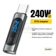 Адаптер тестер Type-C на Type-C / 240W (48V/5A) - Essager ES-OTG16 Grey - изображение 6