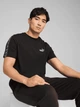 Футболка хлопковая длинная мужская Puma Ess Tape Tee 68467401 2XL Black (4067983324482) - изображение 1