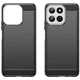 Силіконовий (TPU) чохол UniCase Carbon для Honor 200 Smart - Black - зображення 2