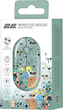 Мишка 2E MF300 PETSCATS Silent Wireless/Bluetooth Blue (2E-MF300WPETSBL) - зображення 2