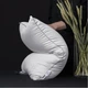 Подушка MirSon №208 Silver Cloud Гусиный пух высокая 40х60 см (2200009348969) - изображение 6