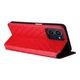 Чехол Deexe Rhombus Book для HMD Pulse / Pulse Pro / Pulse Plus - Red - изображение 4