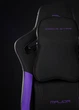 Кресло для геймеров Proove Gaming Major компьютерное Ergo экокожа 160°+17° 180kg подлокотники 8D колеса бесшумные PU 75mm Black-Purple - изображение 9