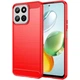 Силіконовий (TPU) чохол UniCase Carbon для Honor 200 Smart - Red - зображення 1