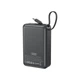 УМБ XO PR267 20000 mAh USB-C/USB-А порт, USB-C кабель (PR267.grey) - зображення 3