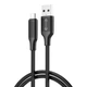 Кабель XO NB265-AC USB-A to USB-C 3А 1 м Black (NB265-AC.black) - изображение 1