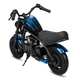 Дитячий електромотоцикл Techno ES-60 Blue-Black - зображення 5