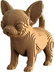 Картонный конструктор Cartonic 3D Puzzle Chihuahua Puppy 71 элемент (CARTMNCHIHU) - изображение 1