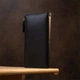 Классический стильный кошелек-клатч ST Leather Wallet&nbsp;19373 Черный - изображение 8