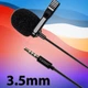 Дротовий мікрофон петличний Earldom 3.5mm для телефону нагрудний мікрофон петлічка з кріпленням для блогера - зображення 1