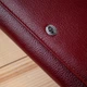Современный стильный кошелек для женщин ST Leather Wallet&nbsp;19392 Темно-Красный - изображение 9