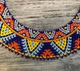 Колье-силянка из чешского бисера HatynkaUA Necklace ожерелье ручной работы к вышиванке (SUN999_31) - изображение 3