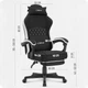 Геймерське крісло Cabro C503 BLACK WHITE - изображение 10