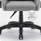 Ігрове крісло CABRO C500 FABRIC Grey black - изображение 6