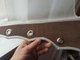 Комплект панельных занавесок Firanka Simple 5шт карниз 200см молочный с коричневым (19_5п) - изображение 4