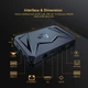 Smart TV Box X96Q Pro Plus 4/32Гб Android TV 14 потужна Андроїд ТВ приставка 8-ядер Allwinner H728, Смарт ТВ приставка з Bluetooth-пультом голосовим пошуком, 8K HDR, Wi-Fi 6, медіаплеєр для IPTV, фільмів, Megogo, SweetTV, Netflix, промокоди на ТБ - зображення 10