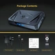 Smart TV Box X96Q Pro Plus 4/32Гб Android TV 14 потужна Андроїд ТВ приставка 8-ядер Allwinner H728, Смарт ТВ приставка з Bluetooth-пультом голосовим пошуком, 8K HDR, Wi-Fi 6, медіаплеєр для IPTV, фільмів, Megogo, SweetTV, Netflix, промокоди на ТБ - зображення 11