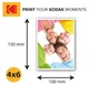Фотопапір Kodak 10*15 см глянсовий 50 аркушів щільність 180 г/м² - зображення 2