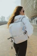 Городской Рюкзак 14.5л Tigernu T-B9511 для ноутбука 15" White двухлямочный Белый (T-B9511W) - изображение 2