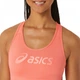 Топ Asics Core Asics Logo Bra W Orange 2012C573-700 S - изображение 5